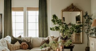 vintage living room decor