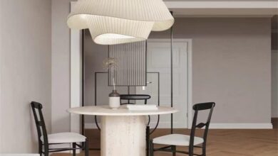 white chandelier