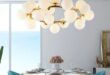 white chandelier