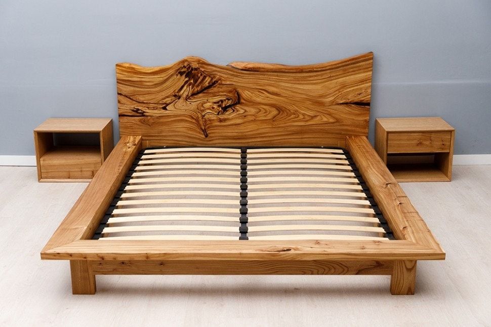 wooden beds