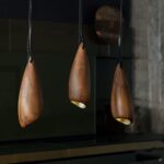 wooden lamp