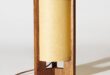 wooden lamp