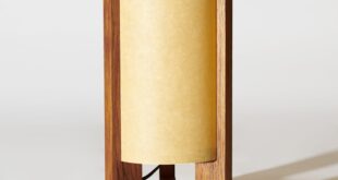 wooden lamp