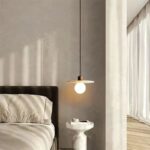 yellow bedside lamps