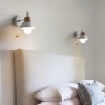 yellow bedside lamps
