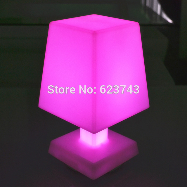 free shipping modern remote control cordless led mood light table lamp  rechargeable, MMPAELB