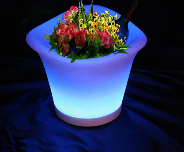 led flower pots 2018 new lights led garden flower outdoor pots light flower pots for home NTLBDWV