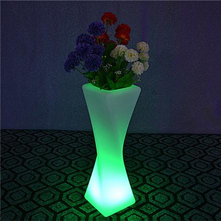 led flower pots best colorful twist pillar led flower pot for sale GSYXOTT