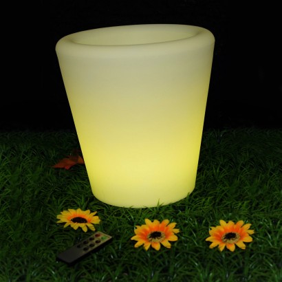 led flower pots led illuminated flower pot EZCXXMP