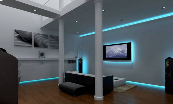 led lighting ideas for home brilliant cathedral ceiling accent wall smart  living STROLKR