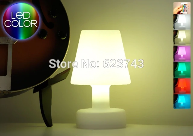 slonglight remote control cordless led mood light table lamp rechargeable,  waterproof table USOIMBF