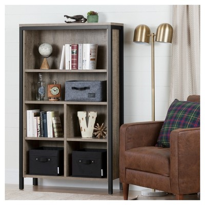 Decorative Bookshelf decorative bookshelf weathered oak matte black : target LHPVNSW