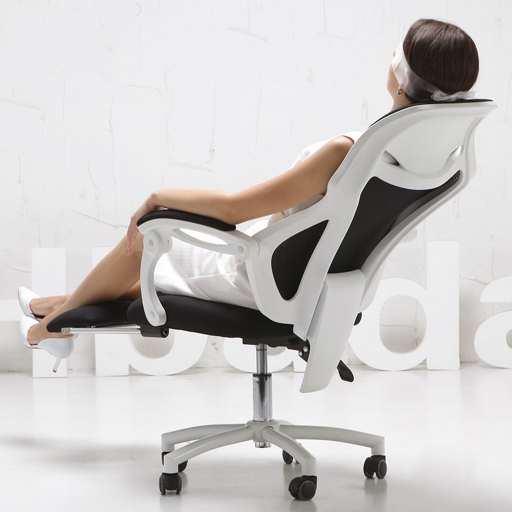 ergonomic furniture for home mesh lift home computer gaming chair ergonomic chair with footrest  reclining swivel boss JHBOUWD