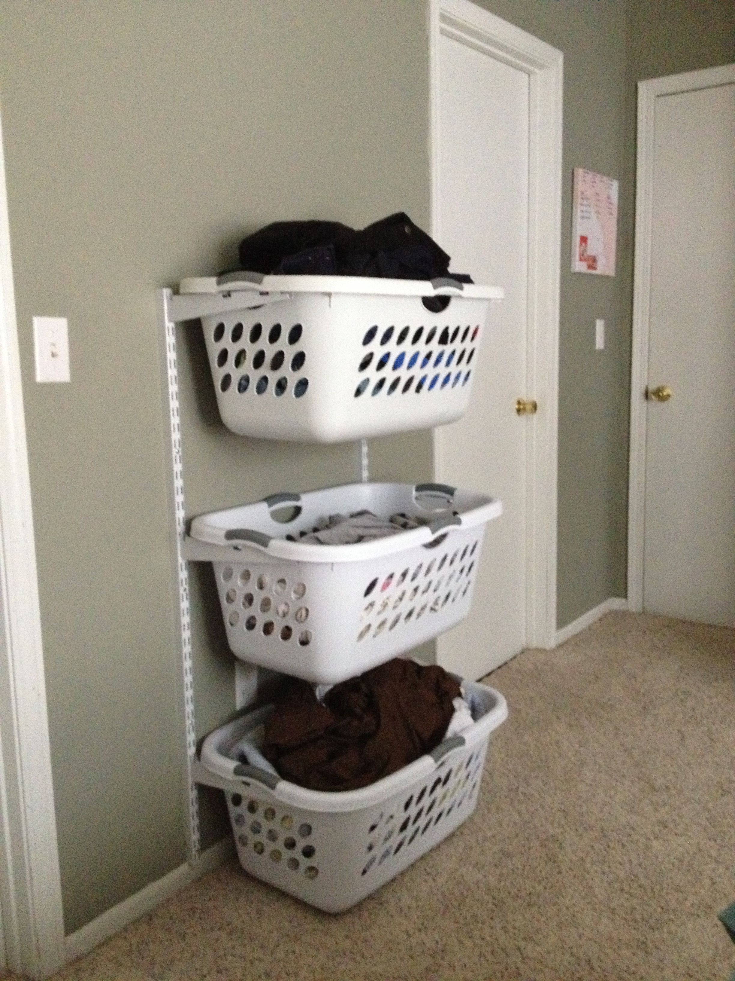 Laundry Basket Ideas i was totally thinking about doing something like this, but wasnu0027t sure  how... VRGQFRZ