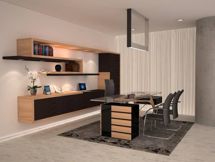 modern home office furniture modern home office wall shelves design EXJVIVP