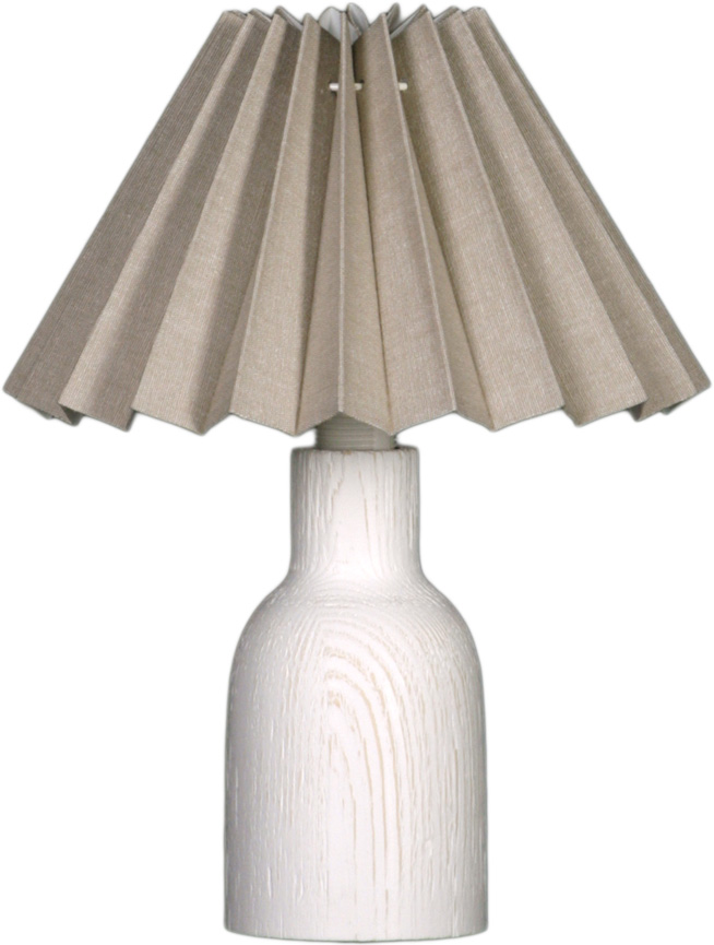 Nordika lamp flavio with folded lampshade in cotton ZEVFDFZ