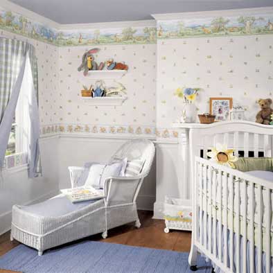 nursery wallpaper ideas patterned wallpaper. the wallpaper you pick for the room should be  complementary to MHVKMYH