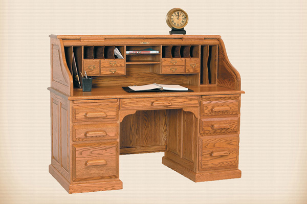 Oak wood furniture office desks DLWSKVN