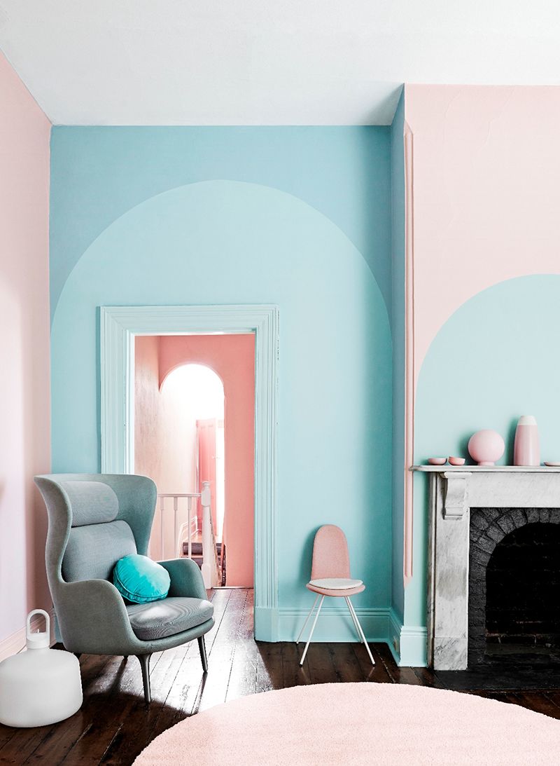 pastel color wall paint pantone 2016 : entre rose quartz et bleu serenité, mon cœur balance... more TSESZTD