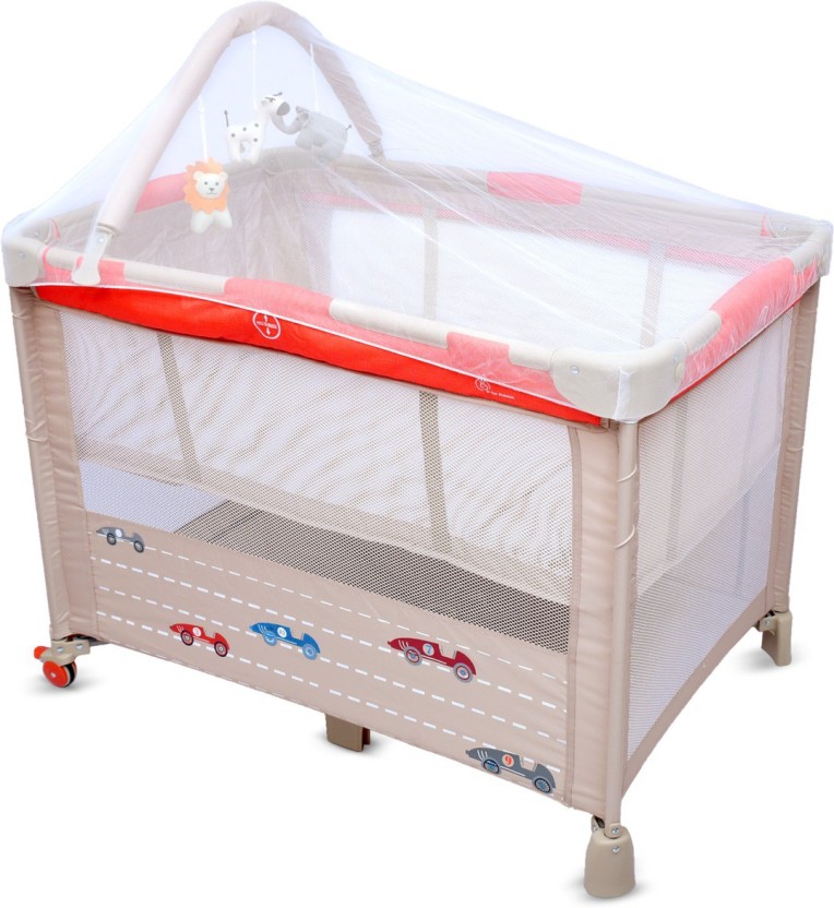 r for rabbit hide and seek - smart folding baby bed cum cot cthsrb1 YTSDYSO