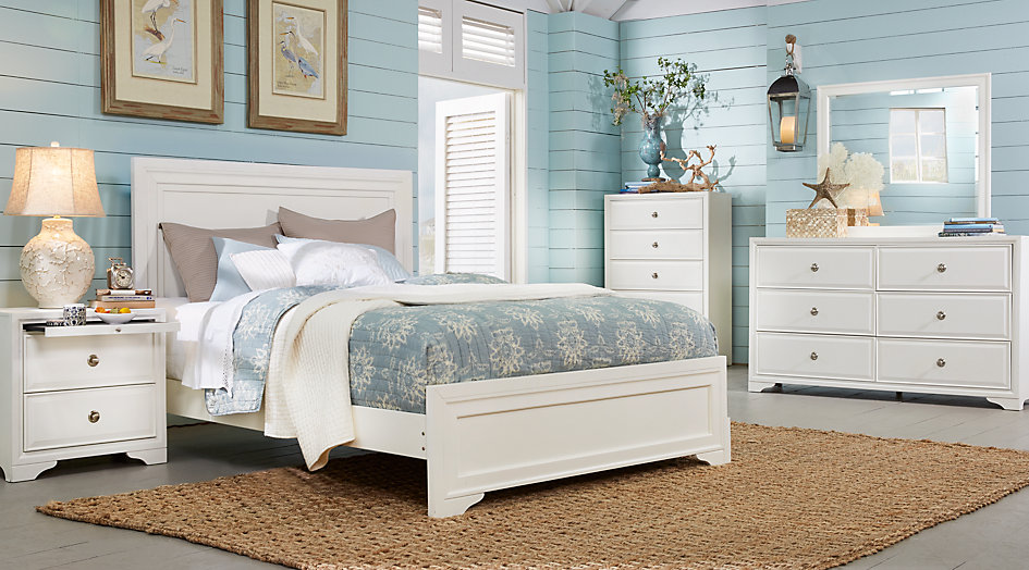 bedroom white furniture sets belcourt white 5 pc king panel bedroom - king bedroom sets colors HZMJDWC