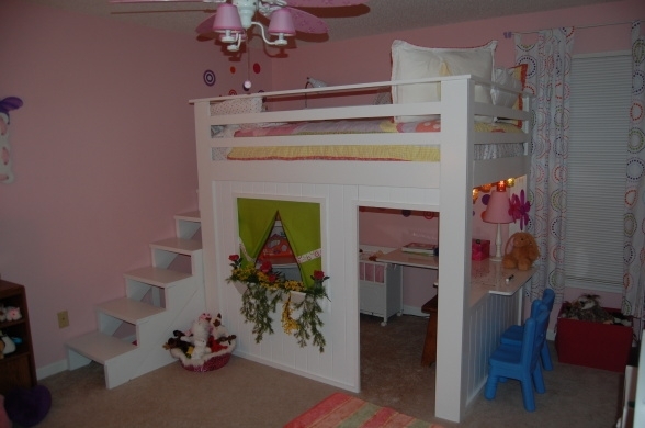 Beds for 6-years-old ... 6 year old loft bed, loft bed with play area underneath, this CUGLIHU