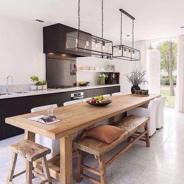dining table for kitchen this is your favourite kitchen on the @immyandindi page in both october and WLKYGBR