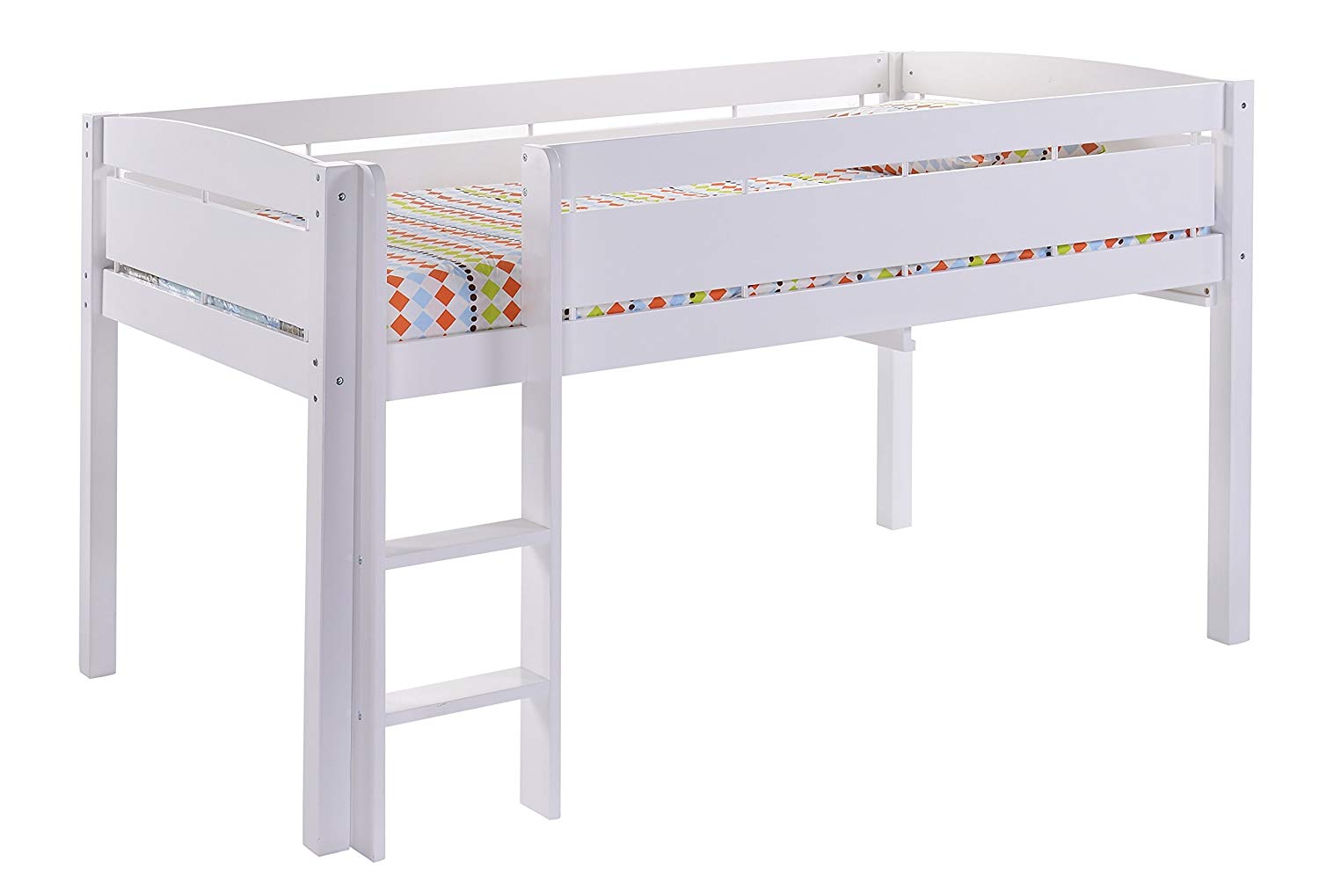 Junior beds amazon.com: canwood whistler junior loft bed, white, twin-sized mattress  (not included), bunk MBDXJWN