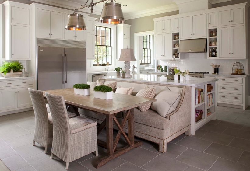 kitchen with bench seating how a kitchen table with bench seating can totally complete your home VCBHSPO