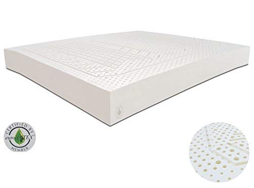 Latex mattresses 100×200 100% natural latex mattress 90 x 200 x 14 cm aloe vera SNPCFCL