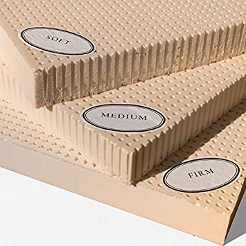 Latex mattresses 100×200 100% natural latex mattress topper - medium - 2 ... IQRYOUT