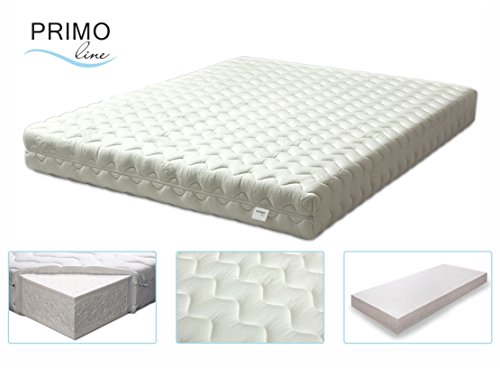 Latex mattresses 140×200 primo line coral 100% latex mattress - firmness rating f - h3 - BIPHIGM