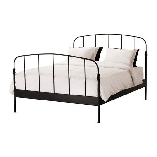 Metal beds in excess length lillesand bed frame ikea space under the bed can be utilized with our UEWAXHB