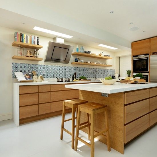 modern wood kitchens 20 cool modern wooden kitchen designs OLICDSS