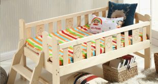Multifunctional children beds solid wood children bed multifunctional widen child kids wooden bed durable  pine WQEMBBG