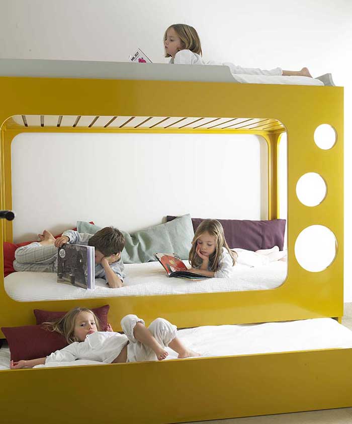 Multifunctional children beds this stellar bunk bed makes me wish i was a kid again. bedroom KIFYVID