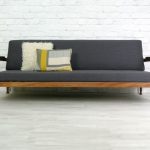 Modern functionality paired with classic-proven design: Sofa beds in retro style