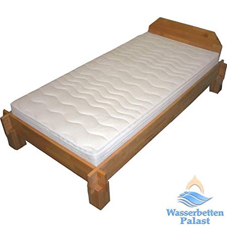 Slatted frames 90×200 moonlight wellness water bed waterbed mattress for slatted frame cover  terrycloth 90% ZEGPONX