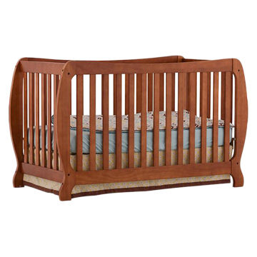 solid wood baby crib ... china baby crib with stylish solid wood VLHWCCJ