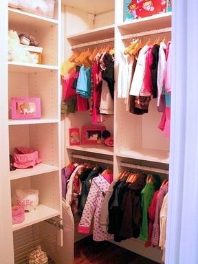 Walk-in corner wardrobes for children’s room children closet design ideas - california closets dfw EYDPUJR