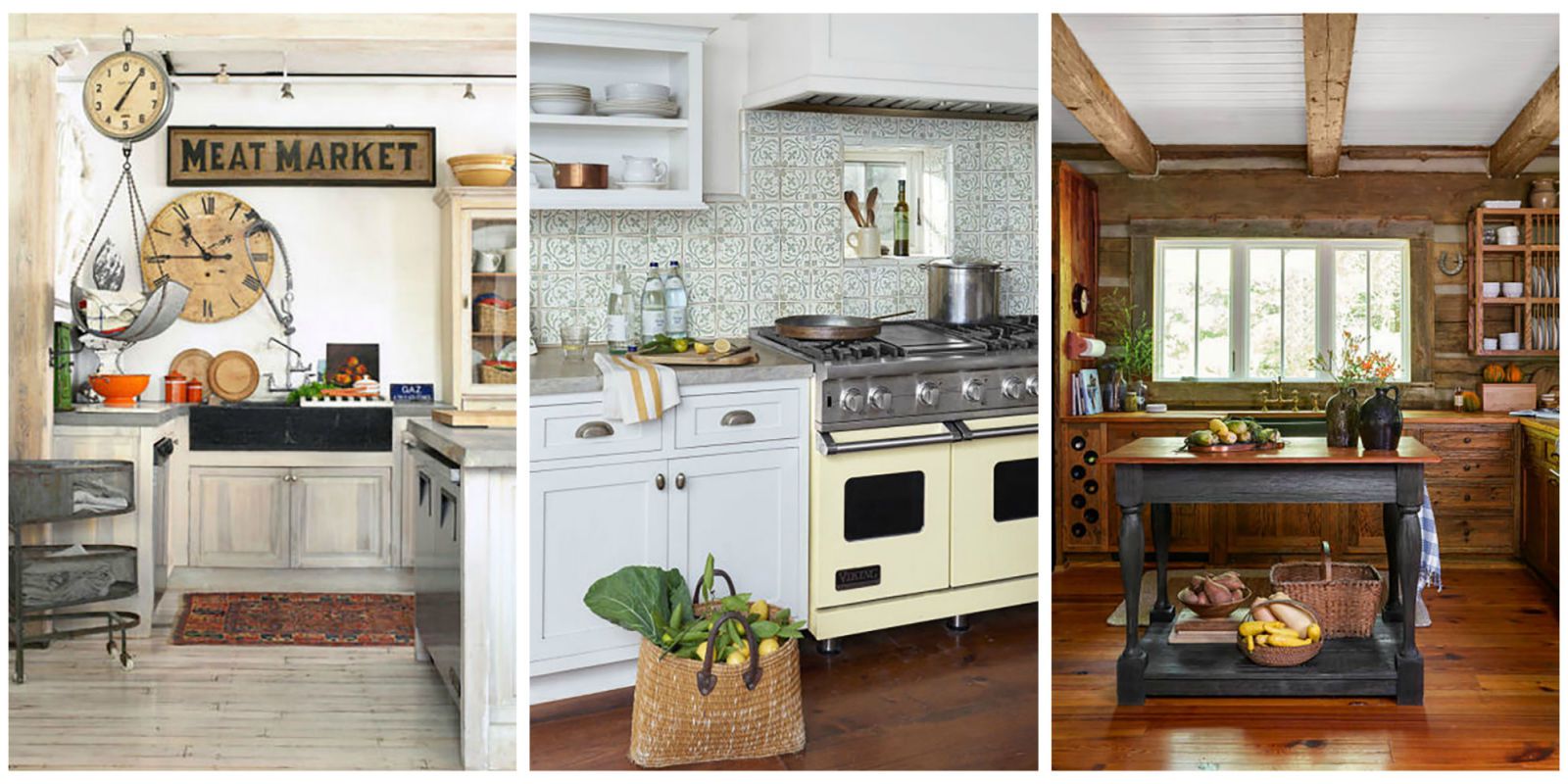Wooden country style kitchens find more ways to add farmhouse styleto every room of the house; plus, NPFSMAL
