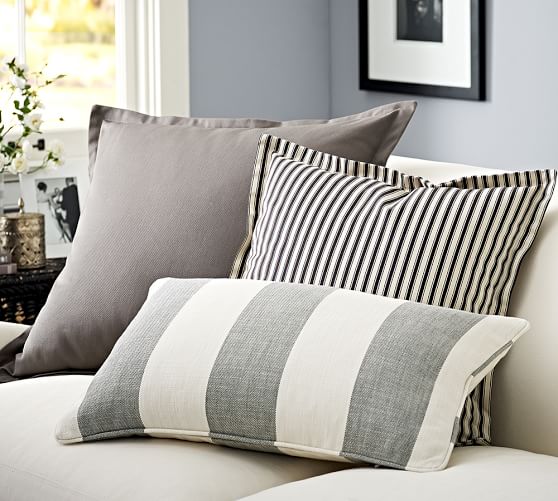 Custom Upholstery Fabric Pillow Covers | Pottery Barn