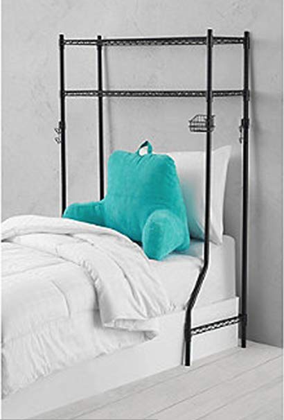 Dorm Space Saver Over the Bed Storage Rack
