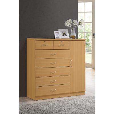 Chest of Drawers - 42 or Greater - Oak - Dressers & Chests - Bedroom