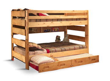 Big Sky F/ F Bunk Bed With Trundle | HOM Furniture