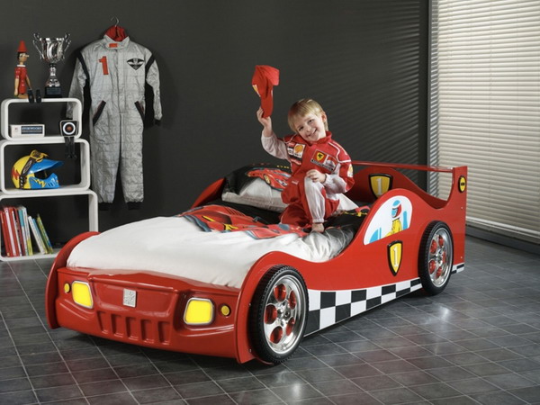 15 Racing Car Beds For Children Room