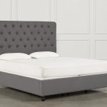 Leighton Queen Upholstered Platform Bed | Living Spaces