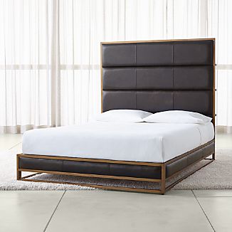 Leather Beds | Crate and Barrel