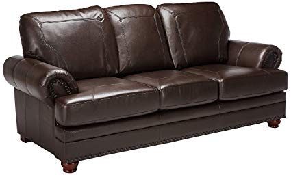 Amazon.com: Colton Sofa with Elegant Design Style Brown: Kitchen