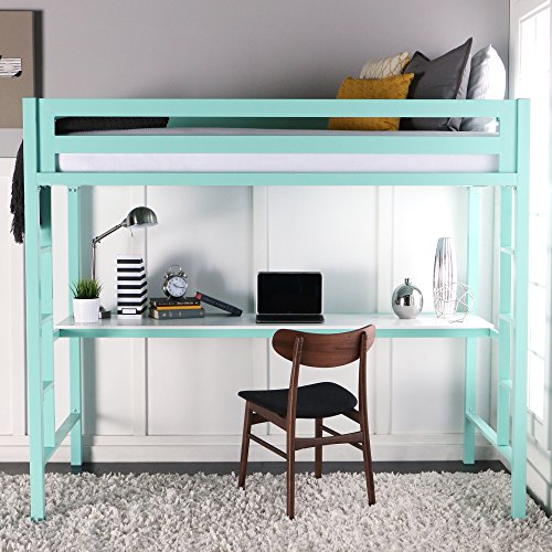 Amazon.com: WE Furniture Premium Twin Metal Loft Bed with